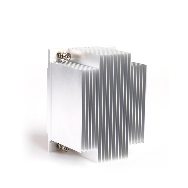Disipador de calor de aluminio Disipador de calor ensamblado para CPU
