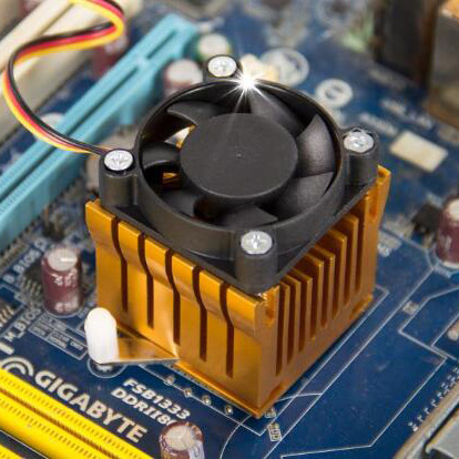 Ruido del ventilador del disipador de calor de la CPU