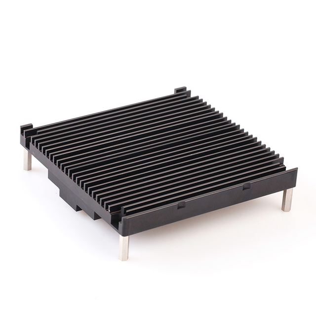 Disipador de calor de aluminio anodizado extruido personalizado