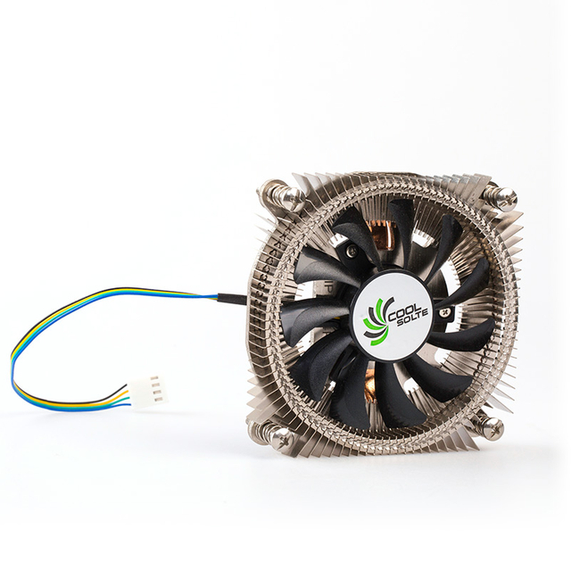 Enfriador extruido redondo con disipador de calor circular Aio