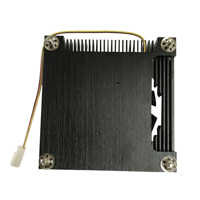 Disipador de calor de refrigeración por agua de computadora de aluminio